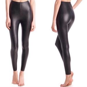 Commando Faux Leather Control Leggings size S
